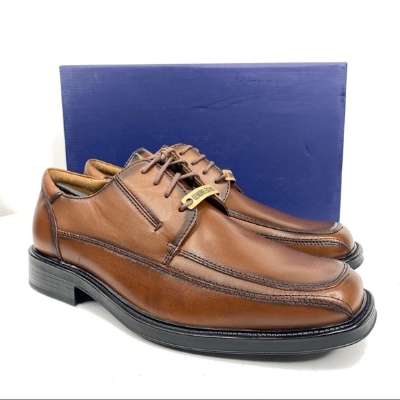 Dockers Other - DOCKERS Perspective Tan Leather Lace Up Shoes